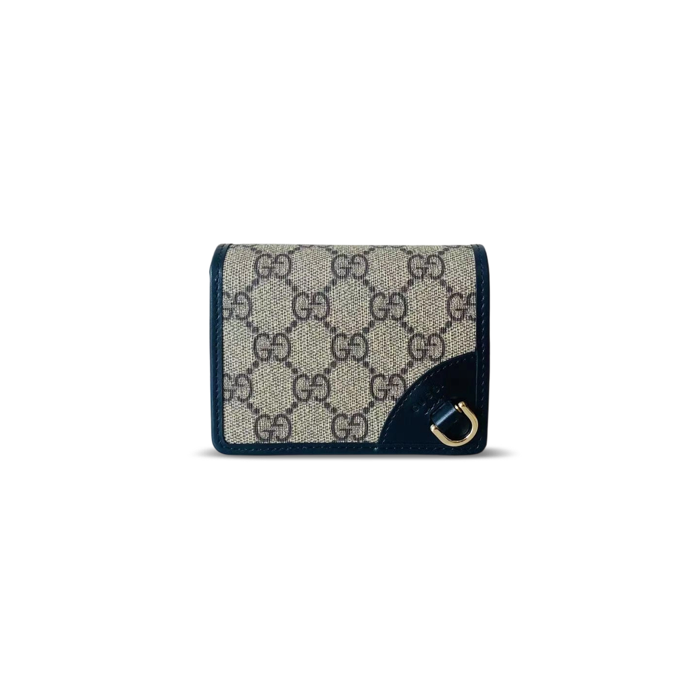 GUCCI GG EMBLEM SMALL WALLET 820692 (11*8.5*3cm)